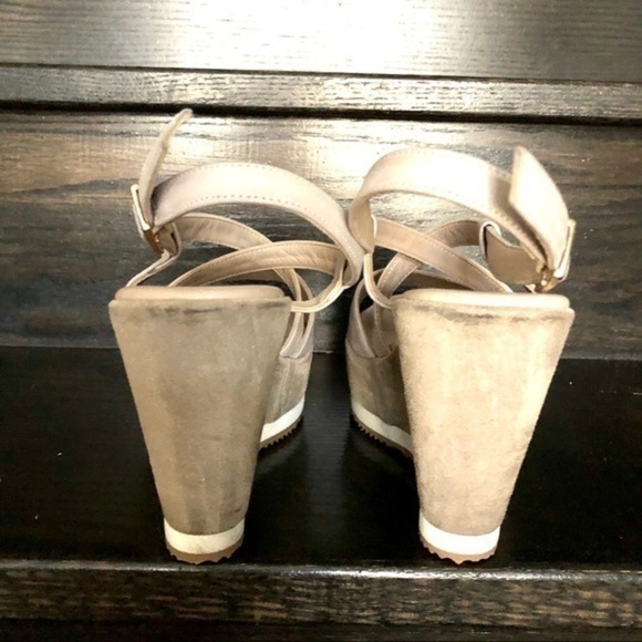 CORDANI Italian leather platform sandals - Picture 5 of 6